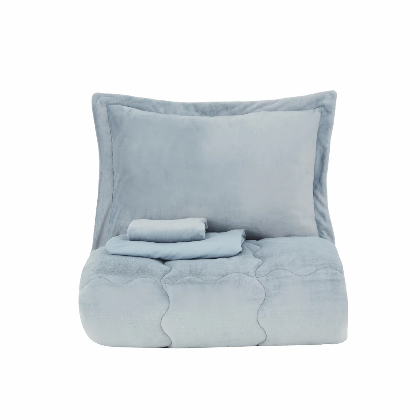 Karaca Home Viny Soft Dream Comfort Bedding Set Old, Double, Indigo - Image 18