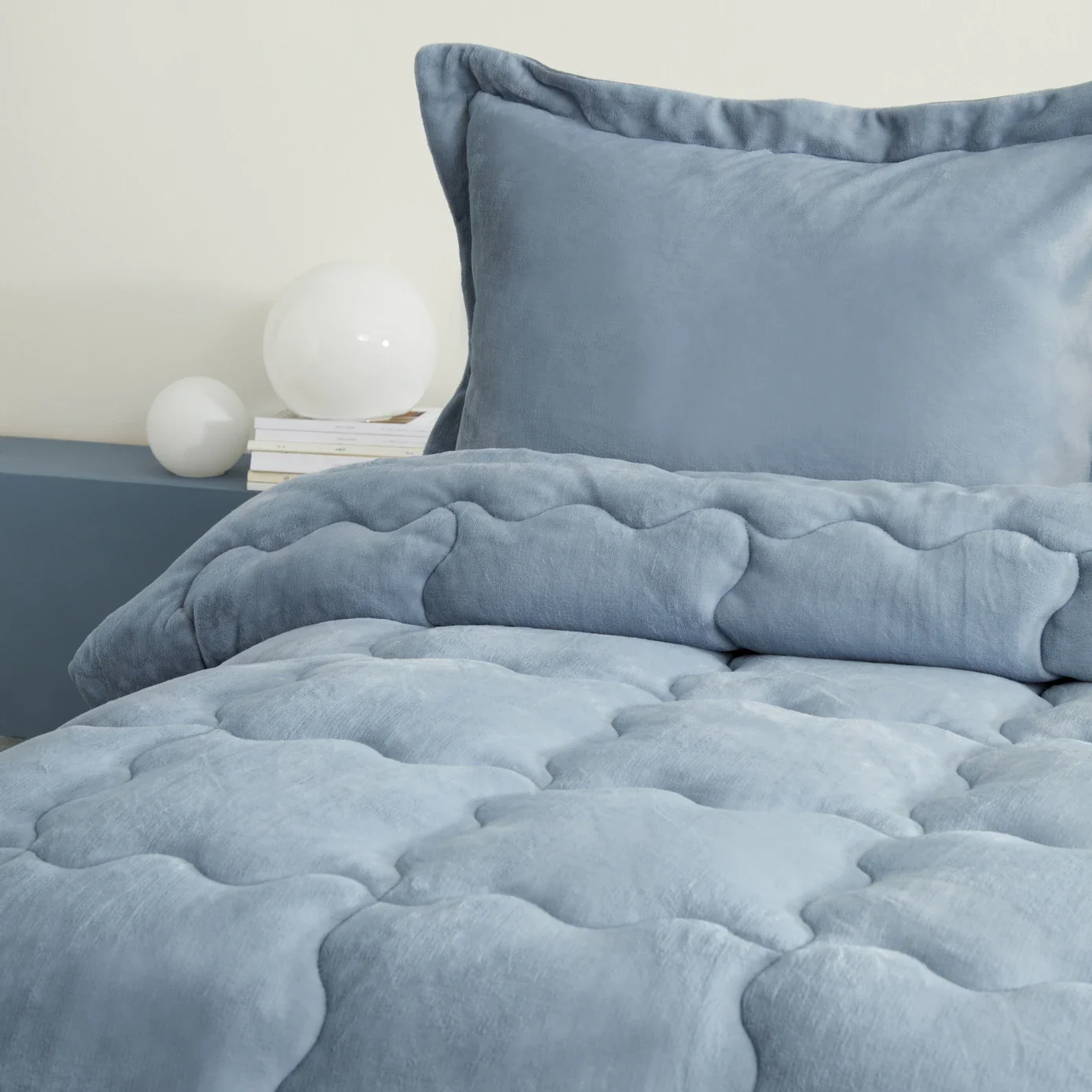 Karaca Home Viny Soft Dream Comfort Bedding Set Old, Double, Indigo - Image 5
