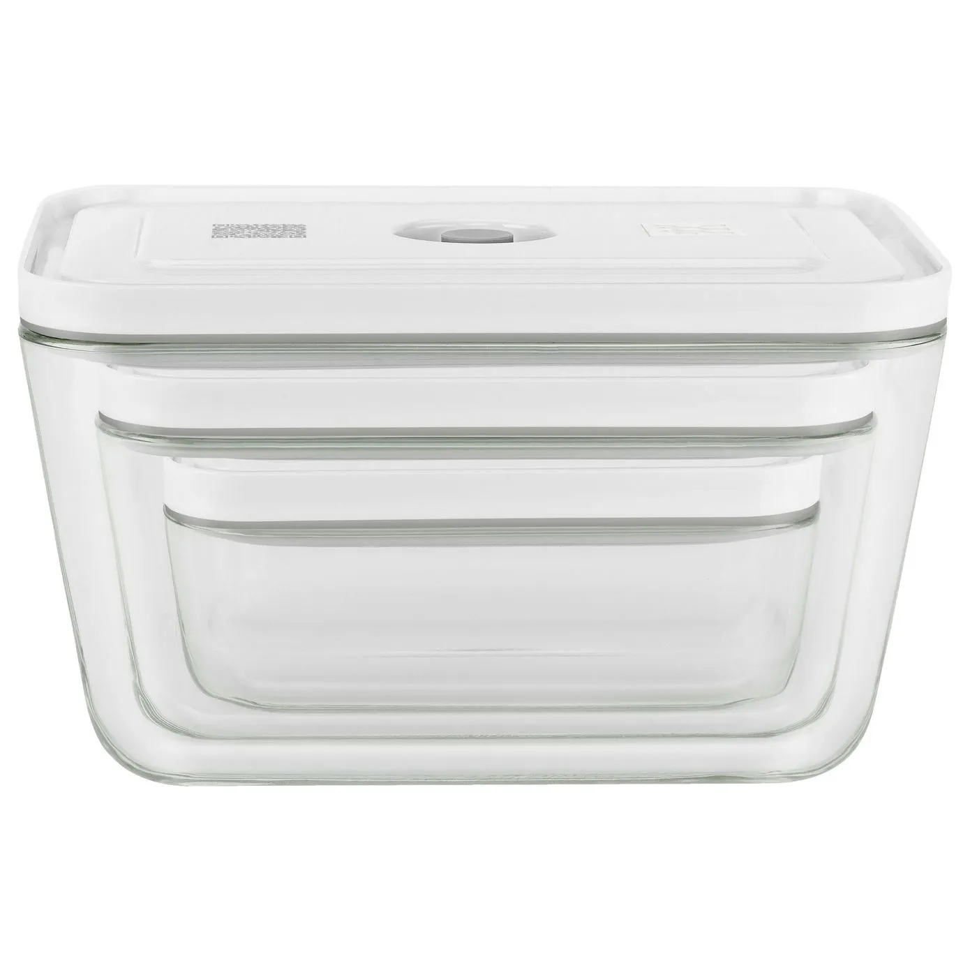 Zwilling Fresh & Save 3 Piece Vacuum Storage Container Set, White - Image 2
