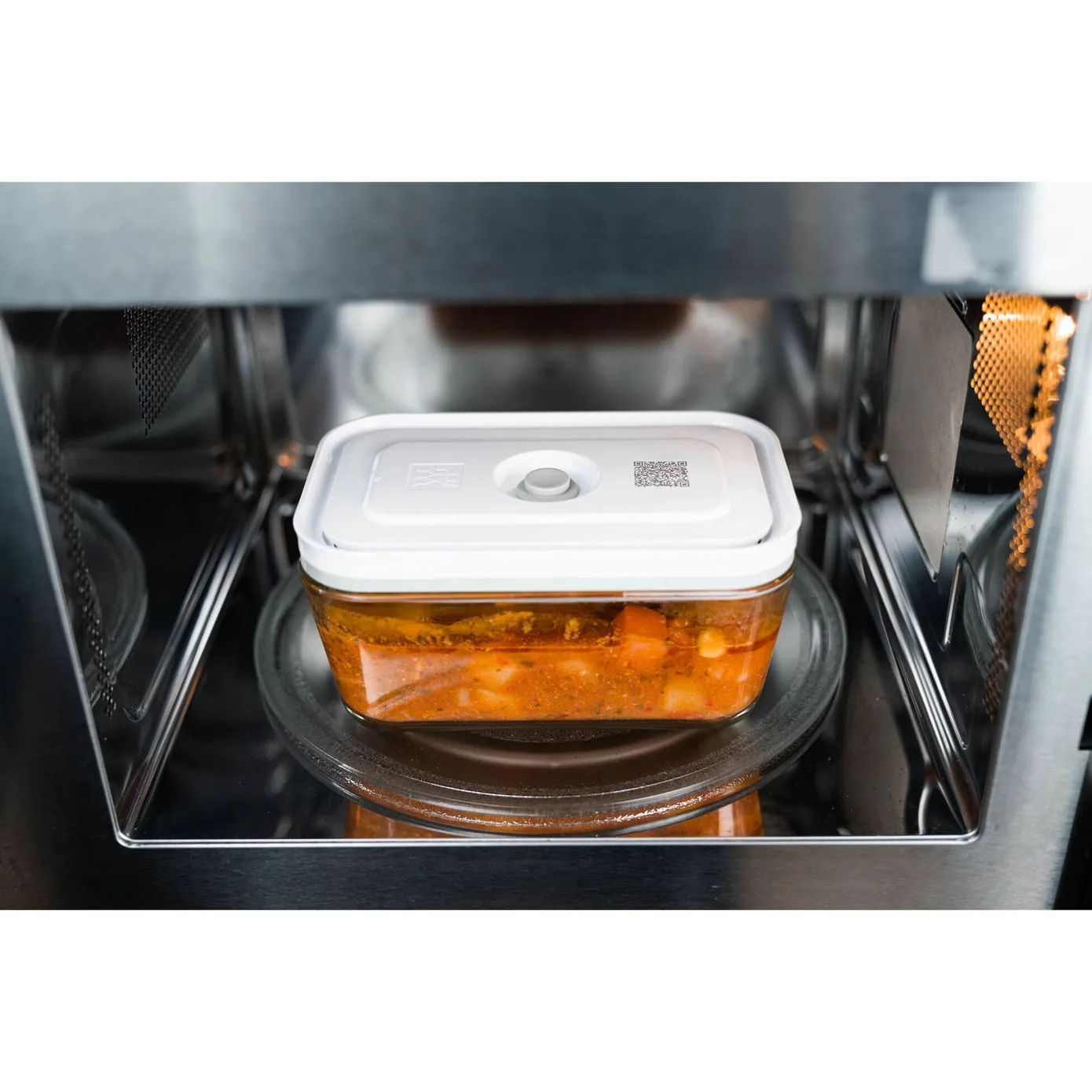 Zwilling Fresh & Save 3 Piece Vacuum Storage Container Set, White - Image 8